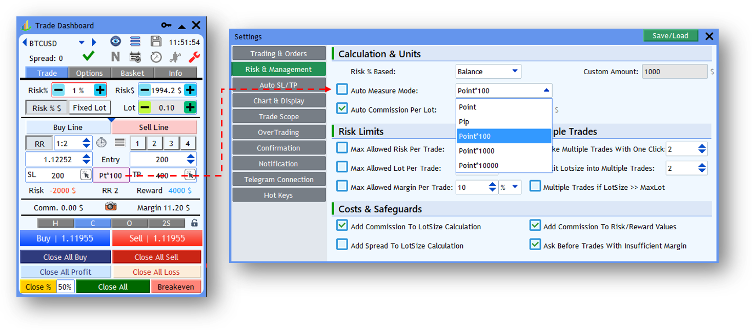 Screenshot: 📐 Measure Mode