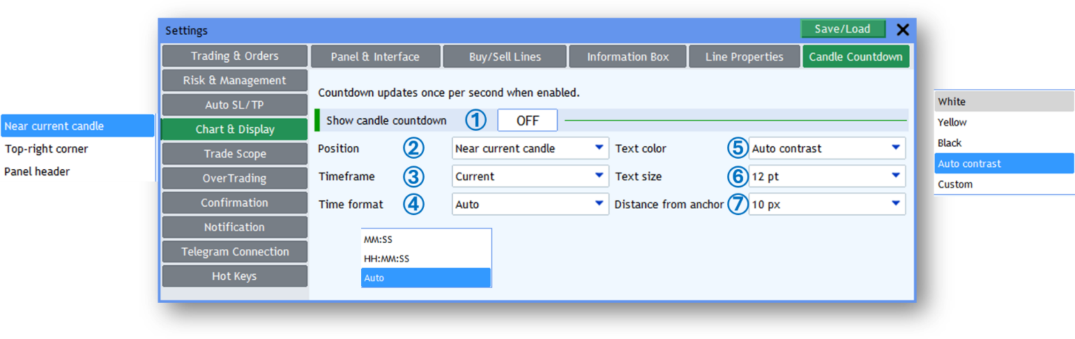 Screenshot: 1 — Candle Countdown